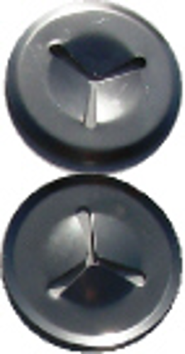 R6 Klip rustfri A2 Ø38