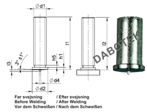 UT STIFT Ø5x55 Matr.A2
